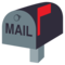 Closed Mailbox With Raised Flag emoji on Emojione